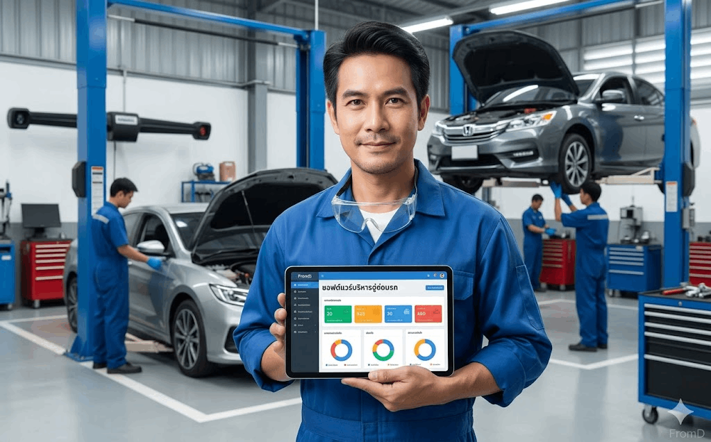 ซอฟต์แวร์บริหารอู่ซ่อมรถ