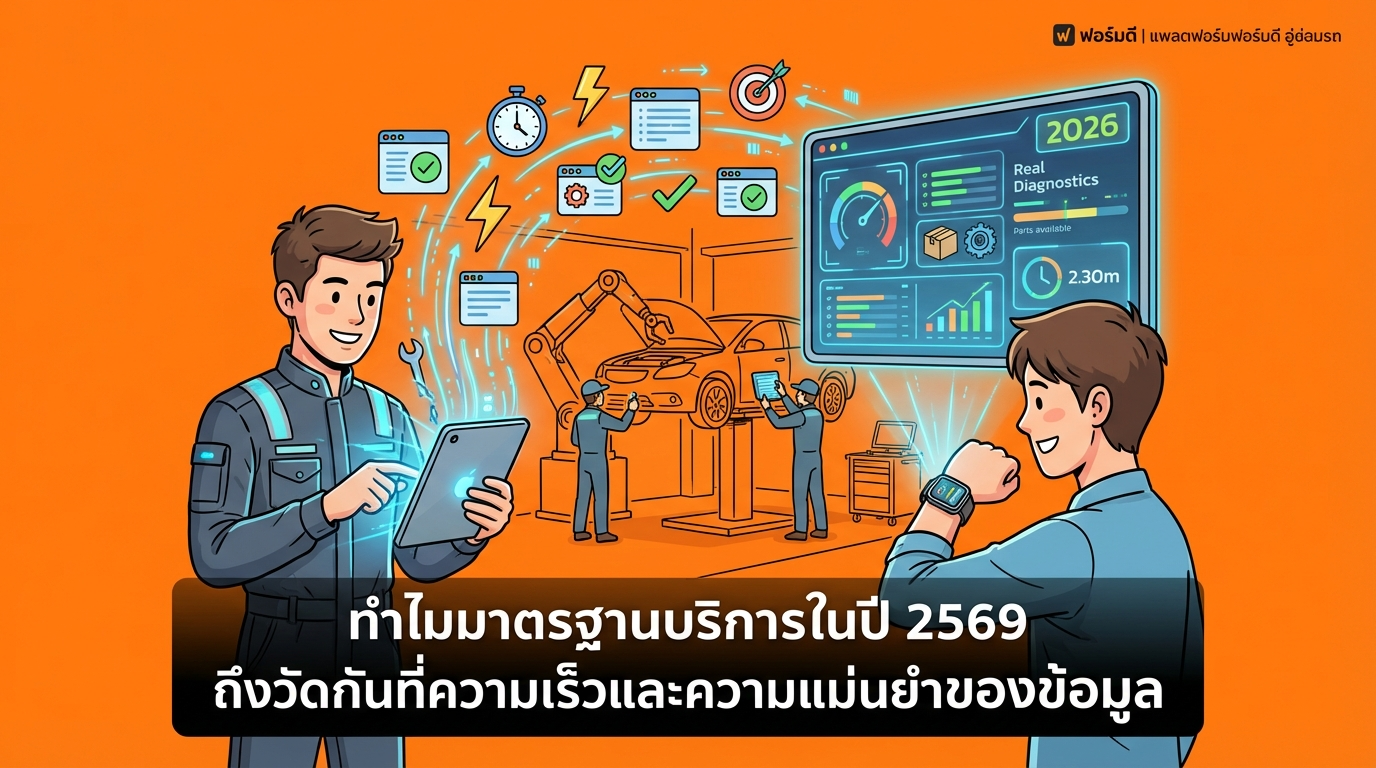ทำไมมาตรฐานการบริการยุค 2026 ถึงวัดกันที่ความเร็วและความแม่นยำของข้อมูล