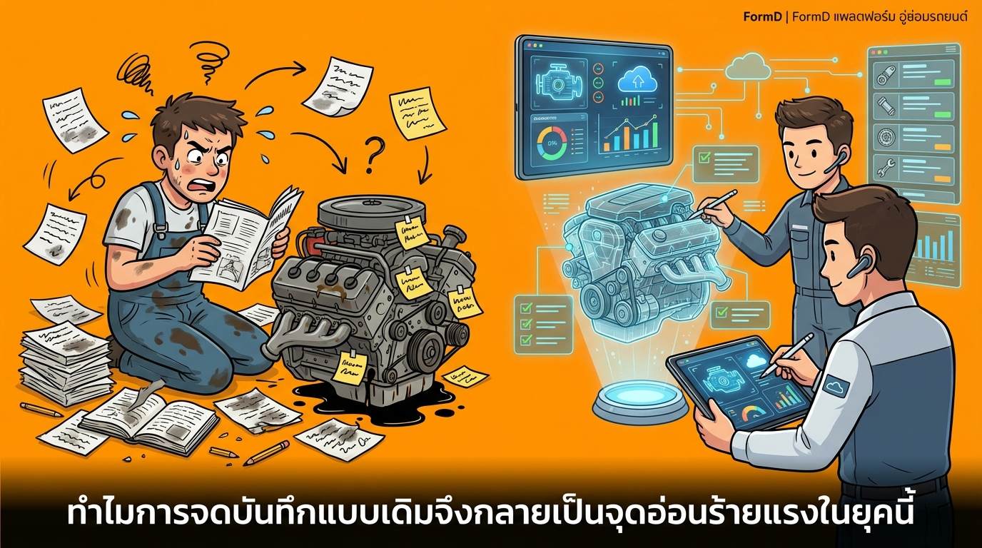 ทำไมการจดบันทึกแบบเดิมถึงกลายเป็นจุดอ่อนร้ายแรงในยุคนี้