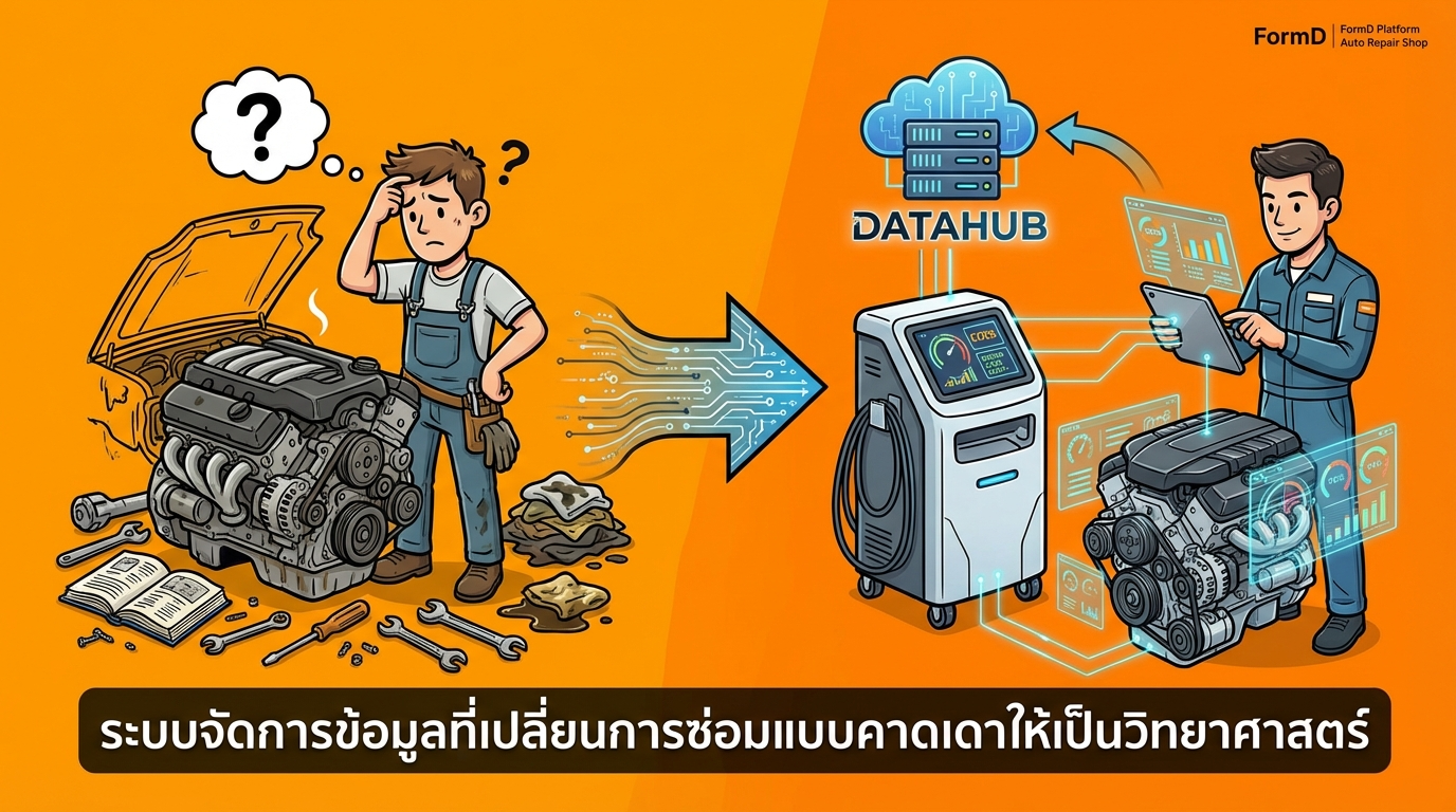 ระบบการจัดการข้อมูลที่เปลี่ยนการซ่อมเดาทางให้เป็นวิทยาศาสตร์